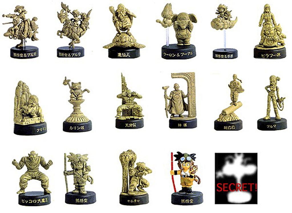 dragon ball z miniatures